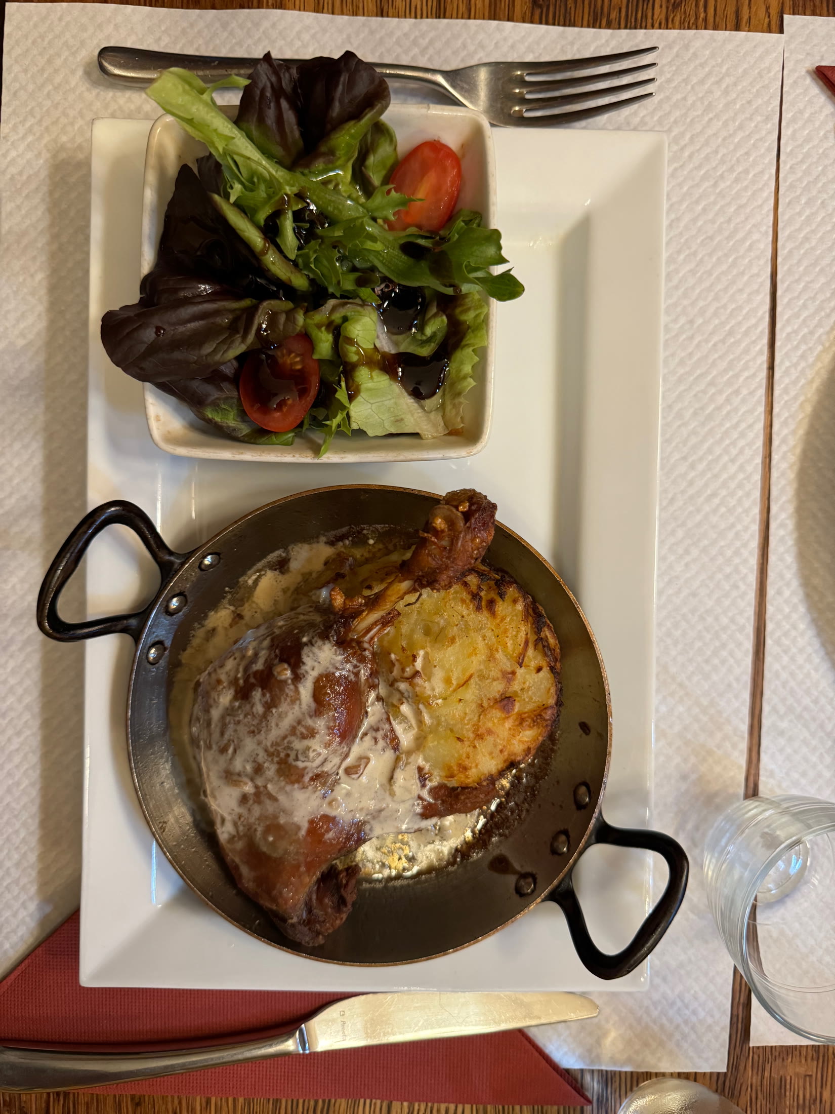 Dinner at Au Coup De Canon in Saint-Malo