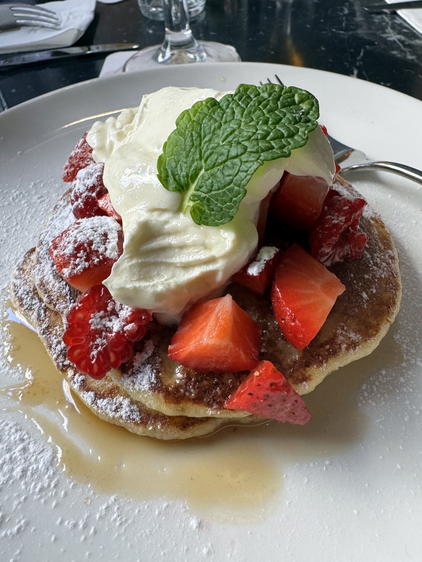 A brunch plate at BORO Bar in Barcelona